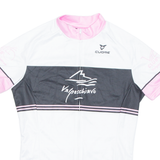 Cycling Womens Jersey Pink 1/2 Zip M