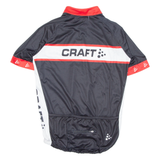 Cycling Mens Jersey Black 1/2 Zip M