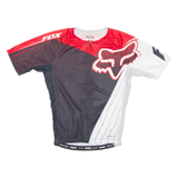 Cycling Mens Jersey Red 1/2 Zip S