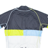 Cycling Mens Jersey Blue 1/2 Zip L