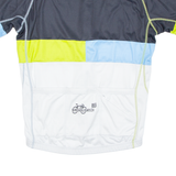 Cycling Mens Jersey Blue 1/2 Zip L