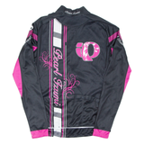 Cycling Womens Jersey Pink Long Sleeve 1/2 Zip M