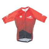 Cycling Mens Jersey Red 1/2 Zip S