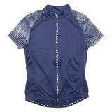 Cycling Womens Jersey Blue 1/2 Zip M