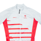 Cycling Mens Jersey Grey 1/2 Zip L