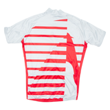 Cycling Mens Jersey Grey 1/2 Zip L