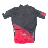 Cycling Mens Jersey Black 1/2 Zip L