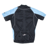 Cycling Mens Jersey Blue 1/2 Zip S