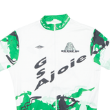 Cycling Mens Jersey Green 1/2 Zip XL