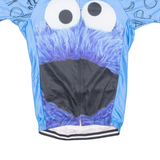 Cycling Mens Jersey Blue 1/2 Zip S