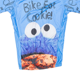 Cycling Mens Jersey Blue 1/2 Zip S