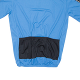 Cycling Mens Jersey Blue 1/2 Zip L