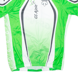 Cycling Mens Jersey Green 1/2 Zip 2XL