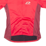 Cycling Mens Jersey Red 1/2 Zip M