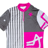 Cycling Womens Jersey Purple 1/2 Zip XL