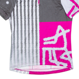 Cycling Womens Jersey Purple 1/2 Zip XL