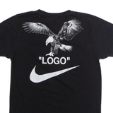 OFF-WHITE X Nikelab Mercurial NRG Mens T-Shirt Black Crew Neck S