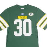 NFL Green Bay Packers Home #30 Kuhn Mens Jersey Green USA Crew Neck M