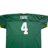 CHAMPION Green Bay Packers Home #4 Favre Mens Jersey Green 90s USA 2XL