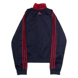ADIDAS Womens Track Jacket Blue XL