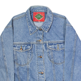 TOP EIGHTY FOUR Womens Denim Jacket Blue 90s M