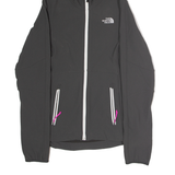 THE NORTH FACE Womens Shell Jacket Grey Hooded S