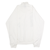 NIKE Mens Track Jacket White Striped M