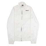 BENCH Mens Track Jacket White M