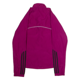 ADIDAS Womens Track Jacket Purple UK 12