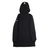 TOMMY JEANS Womens Puffer Coat Black Hooded XS
