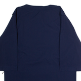 NIKE Baseball Mens Pullover Jacket Blue M