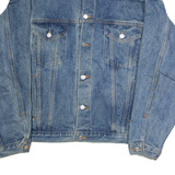 Kubota Mens Denim Jacket Blue L