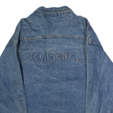Kubota Mens Denim Jacket Blue L