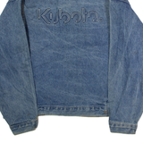 Kubota Mens Denim Jacket Blue L
