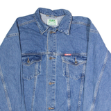 CARLOS N CHARLIES Guadalajara Grill Mens Denim Jacket Blue USA L