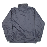 LEGEA Fleece Lined Mens Jacket Blue S