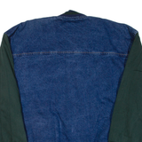 KING-SIZE Mens Bomber Jacket Blue L