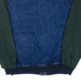 KING-SIZE Mens Bomber Jacket Blue L