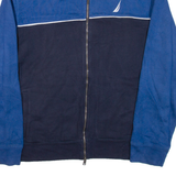 NAUTICA Mens Jacket Blue Colourblock L