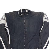 STARTER Mens Track Jacket Black Nylon 2XL