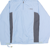 REEBOK Womens Anorak Jacket Blue Hooded UK 12