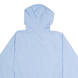 REEBOK Womens Anorak Jacket Blue Hooded UK 12