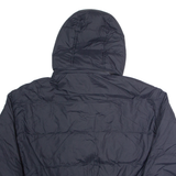 LEVI'S Womens Puffer Coat Black Hooded L