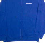 CHAMPION Mens Fleece Jacket Blue XL