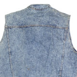 TRADERS Mens Denim Gilet Blue M