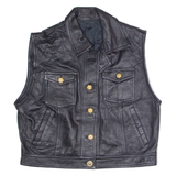 KEIJZERS Womens Gilet Black M