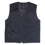 BRAVE SOUL Mens Workwear Gilet Black L