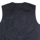 BRAVE SOUL Mens Workwear Gilet Black L
