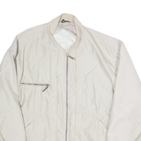 C&A Mens Bomber Jacket Cream M