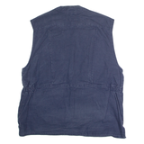 Mens Workwear Gilet Blue M